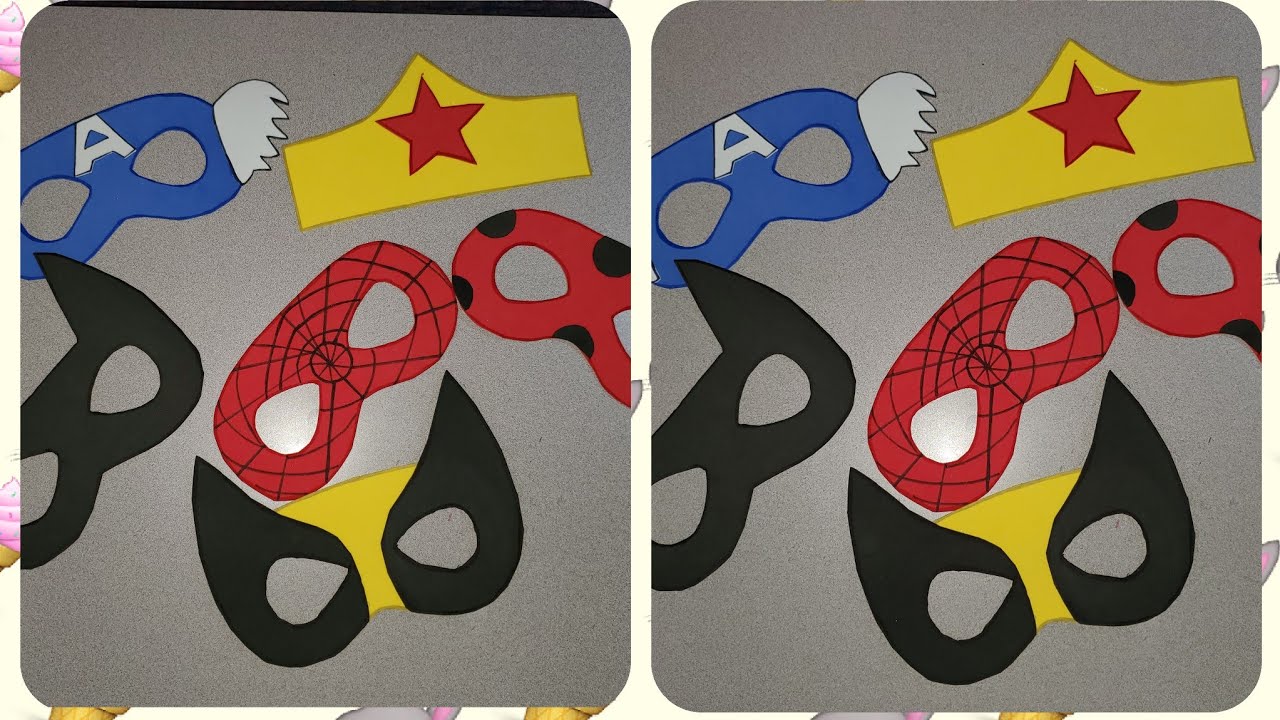 Como hacer antifaces fáciles y rápidos para fiestas