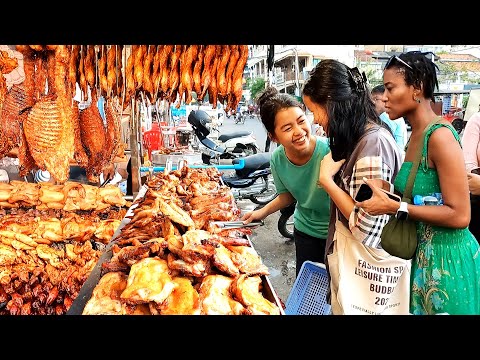 The Most Popular Grilled Meat at Zone WAT OUNALOM - Cambodia's Greatest Street Food