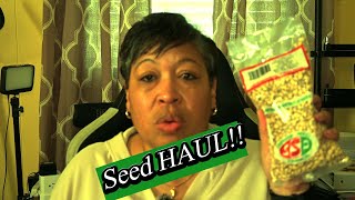 NEW Seed Haul Surprises!