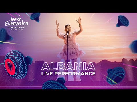 Kejtlin Gjata - Pakëz Diell - LIVE - Albania 🇦🇱 - Junior Eurovision 2022