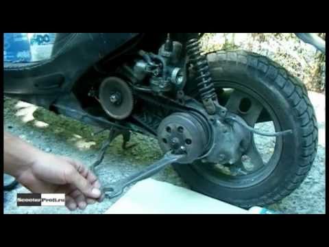 Как поменять сальники на скутере сузуки