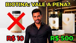 Biotina de Alta Performance Analisando os encapsulados de luxo que prometem parar a queda DE CABELO!