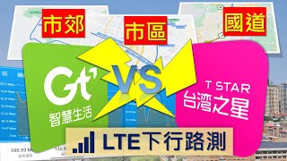 [討論] 亞太電信 VS 台灣之星 三大場景LTE下行