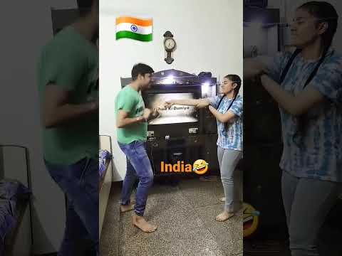 America 🇺🇲vs japan🇯🇵 vs India 🇮🇳 action trends😂 #ishaakiduniya #shortsviral #funny #trendingshorts