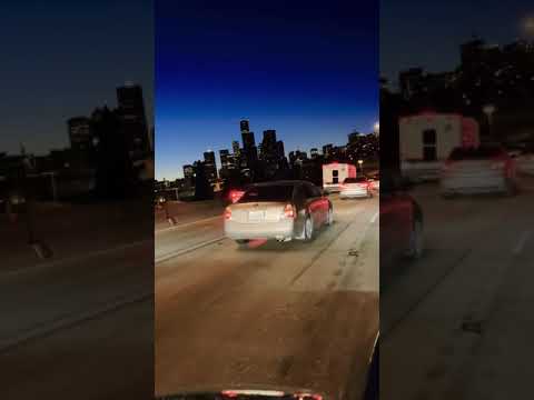 Nighttime Seattle Skyline 4K #shorts