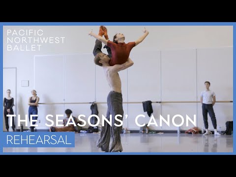 Crystal Pite's The Seasons' Canon rehearsal | Pacific Northwest Ballet