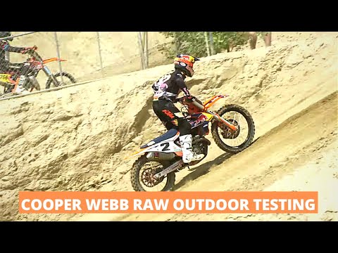 Cooper Webb RAW OUTDOOR TESTING FOR 2021