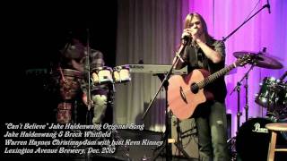"Can't  Believe" Acoustic Original by 15-yr-old Jake Haldenwang @ Warren Haynes Christmas Jam