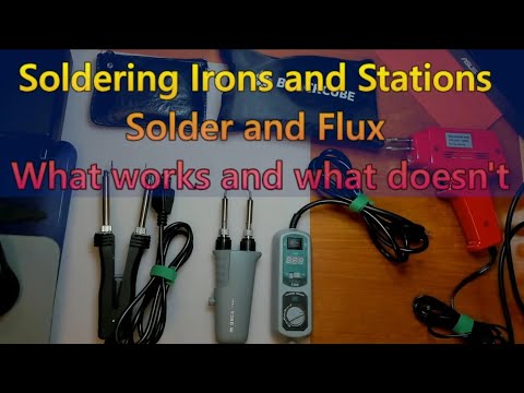 Soldering Equipment, Flux, Hot Tweezers etc.