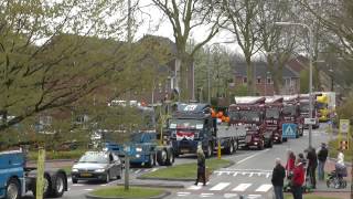 preview picture of video 'Truck parade, Koninginnedag, Vogelvliet, Vlietlaan Ridderkerk, 30 april 2013'