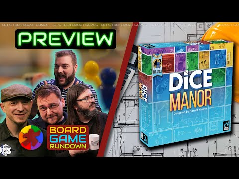 Tim, Bob, Mike, and Dan Discuss and Review Dice Manor!