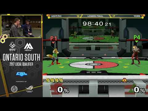 CSL Smash 2017 Ontario South LFs - UOIT/DC vs. York U - SSBM (TMG)