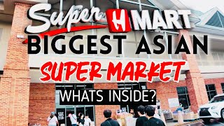 SUPER H MART THE BIGGEST ASIAN MARKET IN THE U.S.A. | INSIDE LOOK 