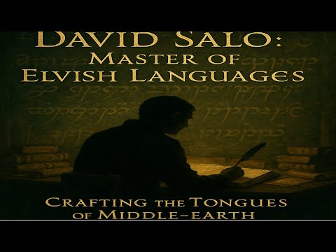 How David Salo Perfected Elvish Languages for Lord of the Rings & The Hobbit | Language Expert