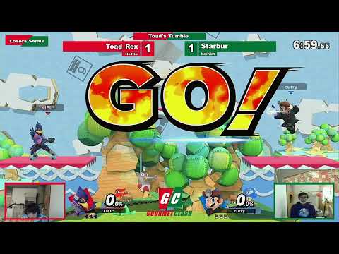 Toad's Tumble - Toad Rex (Falco) vs Starbur (Wolf/Bowser) Losers Semis - Ultimate Singles