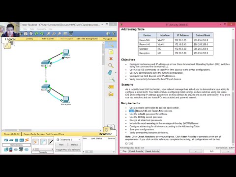 2.4.1.2 Packet Tracer - Skills Integration Challenge