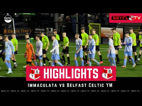 Immaculata v Belfast Celtic YM - Under 16 Second Supplementary League Cup Final - January 2023