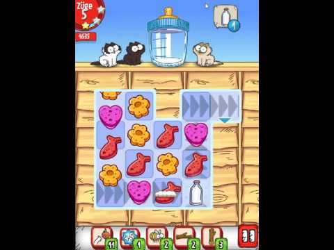 Simons Cat - Crunch Time - Level 227 - No Boosters (by match3news.com)