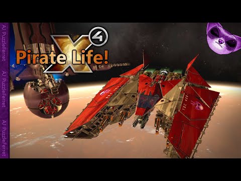 X4 Pirate Life Ep15 - Into the Godrealms space!