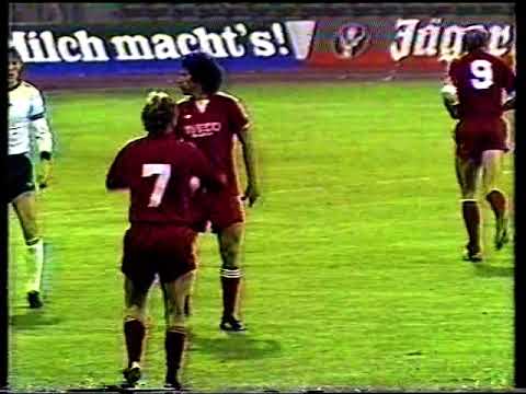 Bayern Munich vs Torpedo Moscow (1982-83 UEFA Cup Winners' Cup). 30 min.