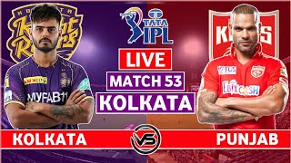 IPL Live: KKR vs PBKS Live Scores & Commentary | Kolkata Knight Riders vs Punjab Kings Live Scores