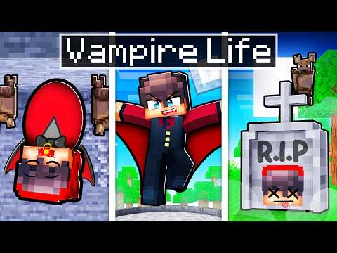 Having a VAMPIRE LIFE in Minecraft!
