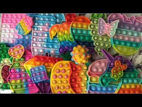 HUGE POP IT FIDGET HAUL!!! ASMR!!!! SUPER SATISFYING!!! MUST WATCH!!!