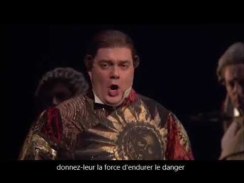 MOZART_ 'O Isis und Osiris'_ Air, Sarastro et Choeur/ La Flûte Enchantée [French s-t.]