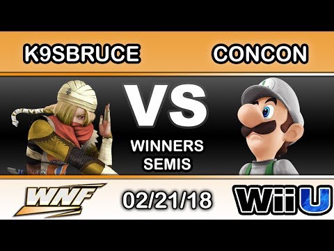 WNF 1.3 - K9sbruce (Sheik) Vs. Mr. ConCon (Luigi) Winners Semis - Smash 4