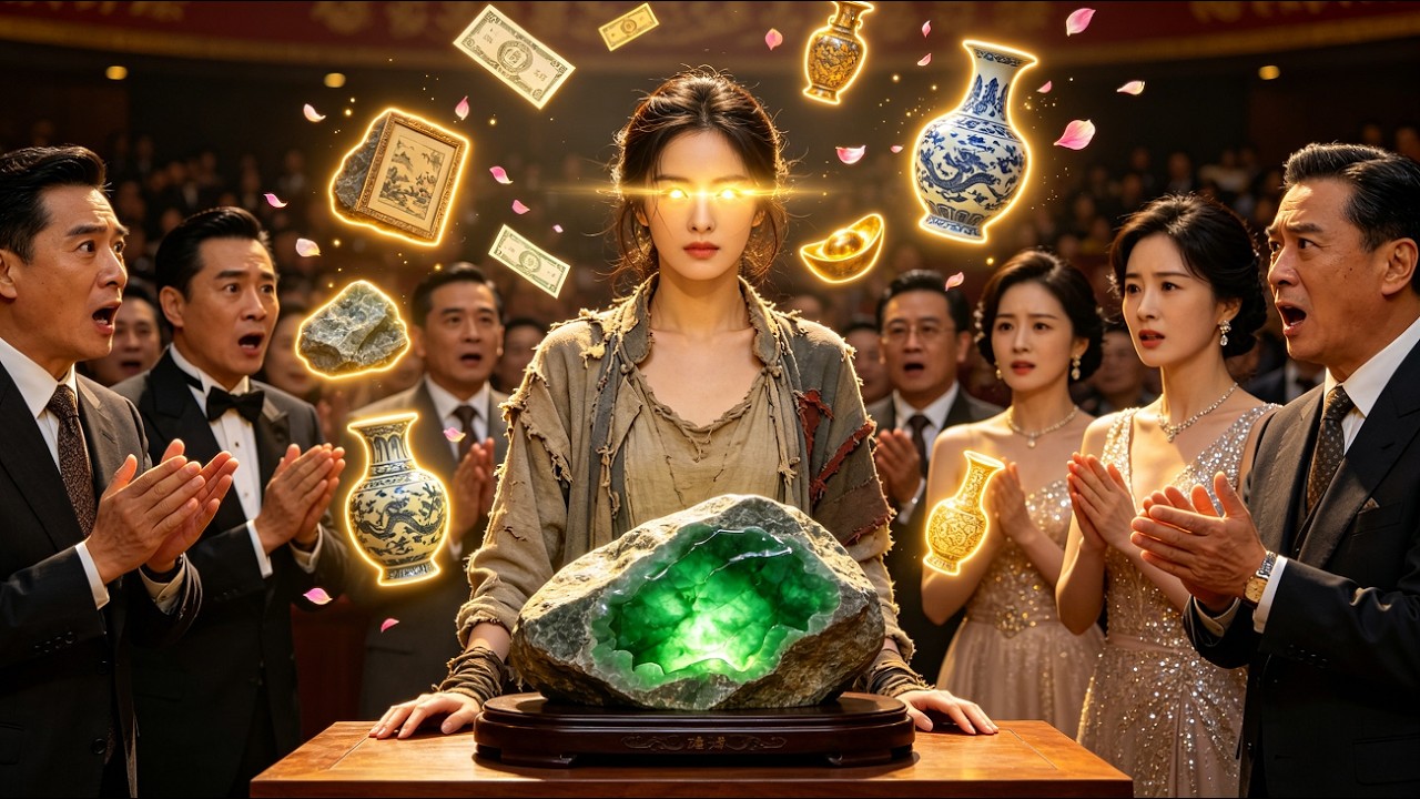 Jade queen rises! Clairvoyant heiress lives her best life.