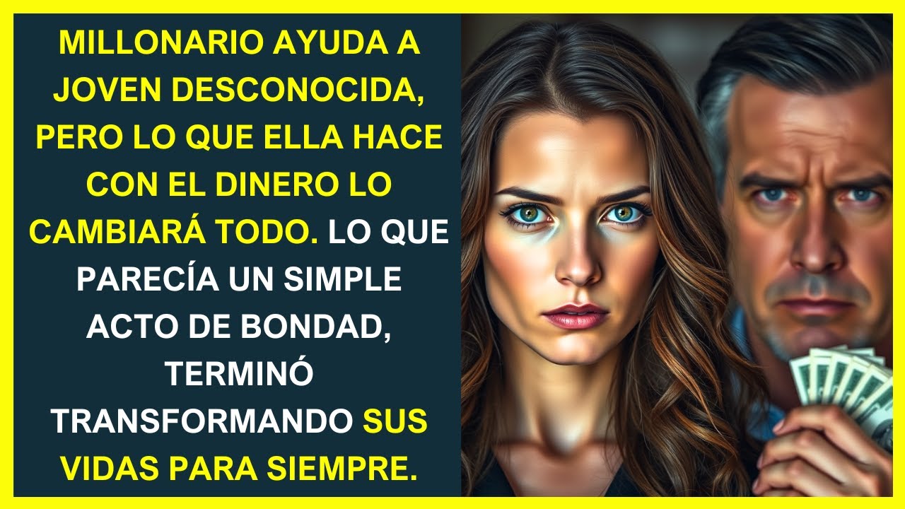 Milionario Ayuda a Joven Desconocida, Pero Lo Que Ella Hace Con el Dinero Lo Cambiará Todo