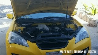 Hyundai Genesis too loud?!  Flushing a loud powersteering pump