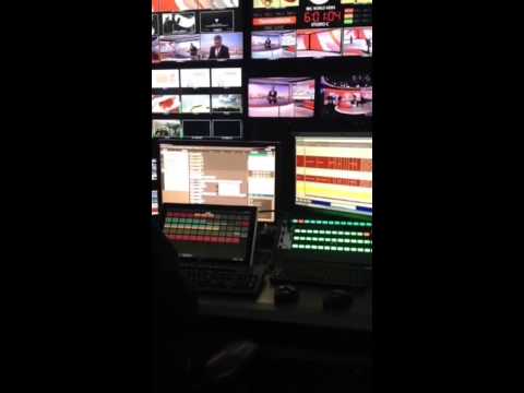 Directing BBC World News. 6am, 27th August 2015