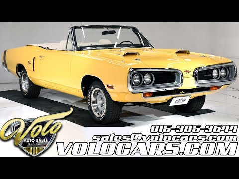 1970 Dodge Coronet R/T for sale at Volo Auto Museum (V19766)