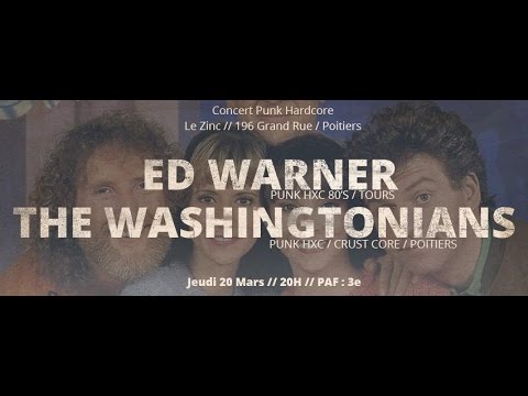 ED WARNER + THE WASHINGTONIANS @ Poitiers