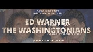 ED WARNER + THE WASHINGTONIANS @ Poitiers