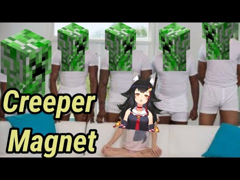 Mio mama The Creeper Magnet | Minecraft