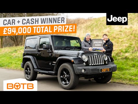 “Best thing I’ve done!” Jeep Wrangler + £40,000! David Ralston | BOTB Midweek Car Winner