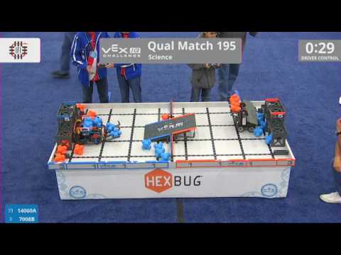 2017 VEXIQ Midd Sci Q195 (14060A 7008B) Score 39