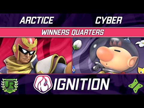 Ignition 260 WINNERS QUARTERS - Arctice (Captain Falcon) vs Cyber (Olimar)