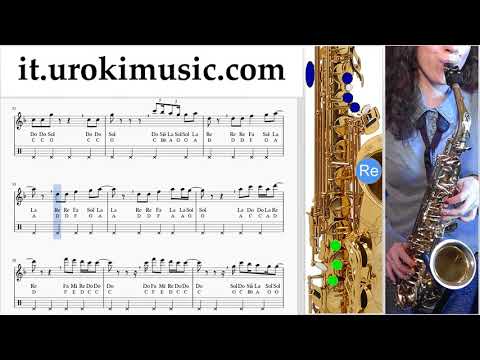 Corso di Sassofono Contralto Camila Cabello - Something's Gotta Give Tablature Tab um-ih276