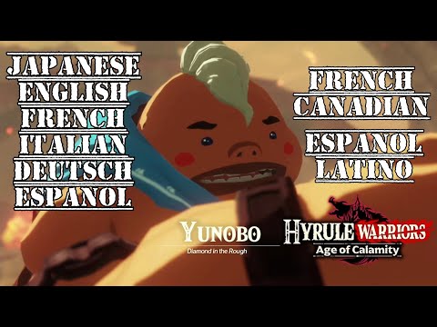 Yunobo All 8 Voices Comparison - Hyrule Warriors: Age of Calamity
