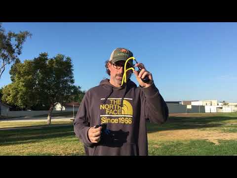 Launching a Parachute Army Man Toy with a Slingshot