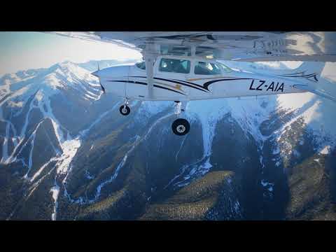 Rila & Pirin aerial flight in epic winter conditions
