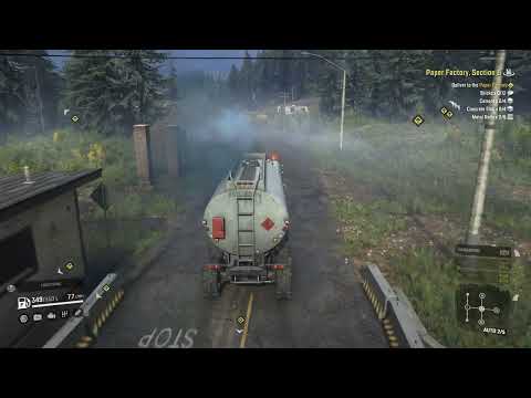 SnowRunner Paper Factory, Section B 4K