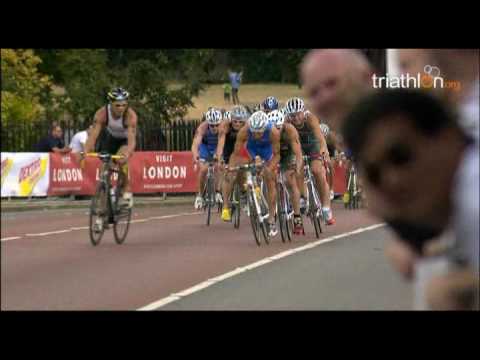 Prova masculina da 2010 Dextro Energy Triathlon - ITU World Championship Series London