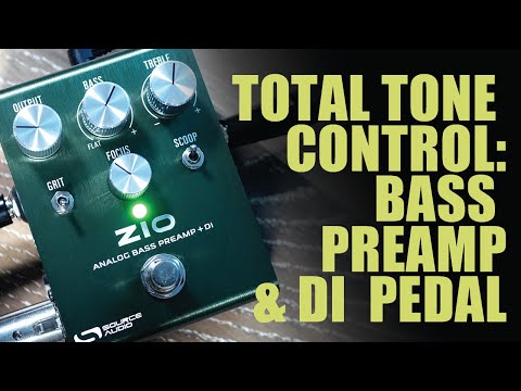 NEW!!! Source Audio ZIO Analog Bass Preamp and DI Pedal FREE SHIPPING!!! image 2