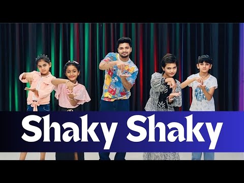 Shaky Shaky | Rathod Ft. Isha Malviya | Marathi Songs 2025 | Kids Dance Cover | Sanju Dance Academy