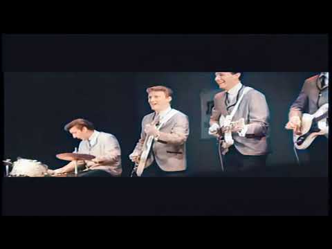 The Ventures - "Wipeout". Live in Japan 1966. HQ COLORIZED.