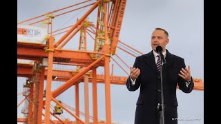 Gdynia. Signing ceremony of the Yes! For Polish Ports legislative initiative